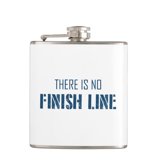 Er is geen afwerking. heupfles (Voorkant)