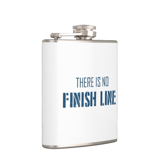 Er is geen afwerking. heupfles (Rechts)