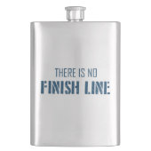 Er is geen afwerking. heupfles (Voorkant)