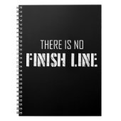 Er is geen afwerking. notitieboek (Voorkant)