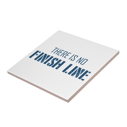 Er is geen afwerking. tegeltje (Zijkant)