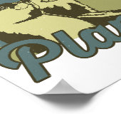 Er is geen andere planeet, milieubewustzijn poster (Hoek)