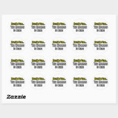 Er is geen angst...Mormon is hier. Ronde Sticker (Vel)
