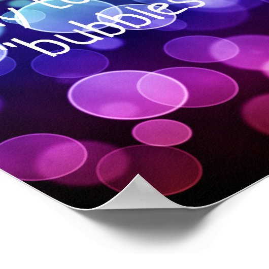 Er is geen angstige manier om dubbelzinnig Poster  (Hoek)