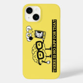 Er is geen app voor je brein Case-Mate iPhone case (Achterkant)