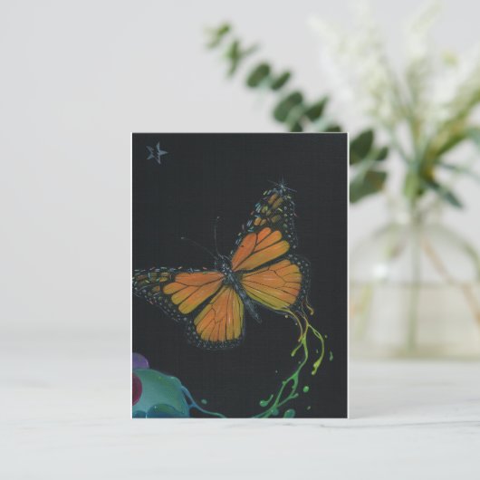 er is geen beter moment om te beginnen briefkaart (Staand voorkant)