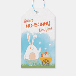Er is geen Bunny zoals jij Pasen. Cadeaulabel