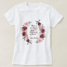 Er is geen Charm Austen Quote Vrouwen T-shirt
