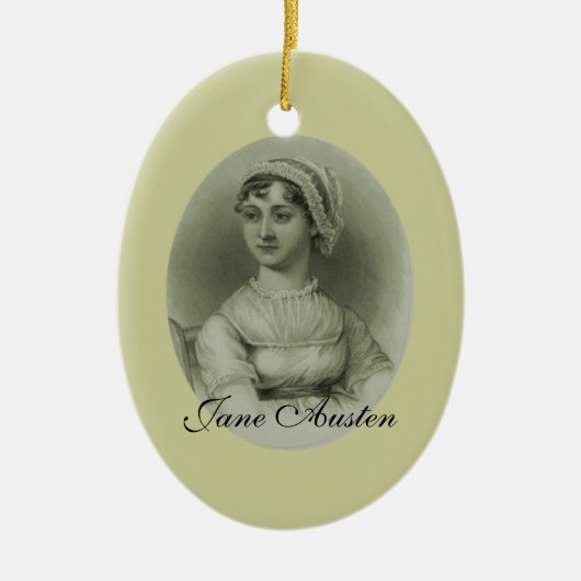 Er is geen Charm.. Jane Austen Ornament (Voorkant)