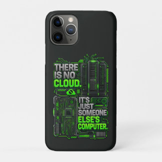 Er Is Geen Cloud Grappige SysAdmin iPhone Hoesje