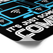 Er is geen Cloud Programmer Codering Poster (Hoek)