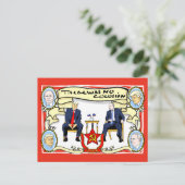 ER IS GEEN COLUSIE-Souvenir Briefkaart (Staand voorkant)