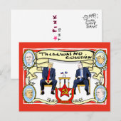 ER IS GEEN COLUSIE-Souvenir Briefkaart (Voorkant / Achterkant)