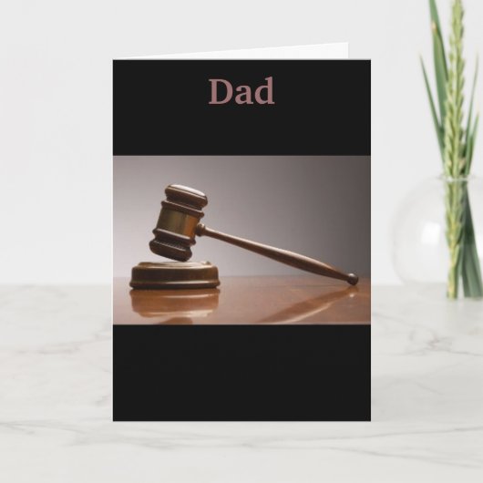 Er is geen debat, is mijn papa groot! kaart (Voorkant)