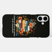 Er is geen dergelijk ding als te veel boeken Case-Mate iPhone case (Achterkant (horizontaal))