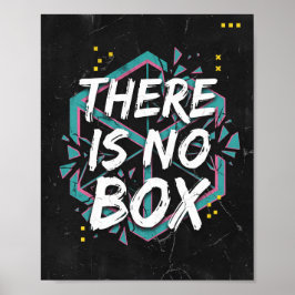 Er Is Geen Doos Creatief Denken Poster