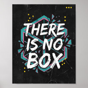 Er Is Geen Doos Creatief Denken Poster