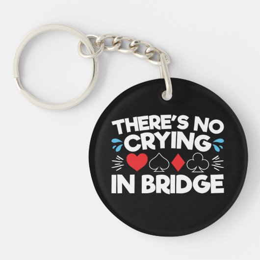 Er is geen drogen in Bridge Sleutelhanger (Voorkant)