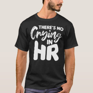 Er is geen droging in het personeel t-shirt