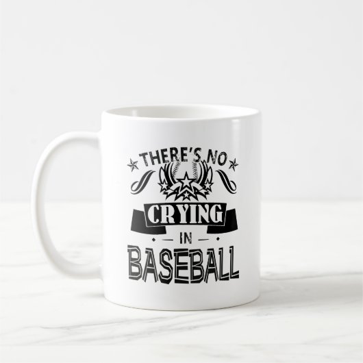 Er is geen droging in honkbal Mok (Links)