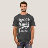 Er is geen droging in honkbal t-shirt (Voorkant volledig)