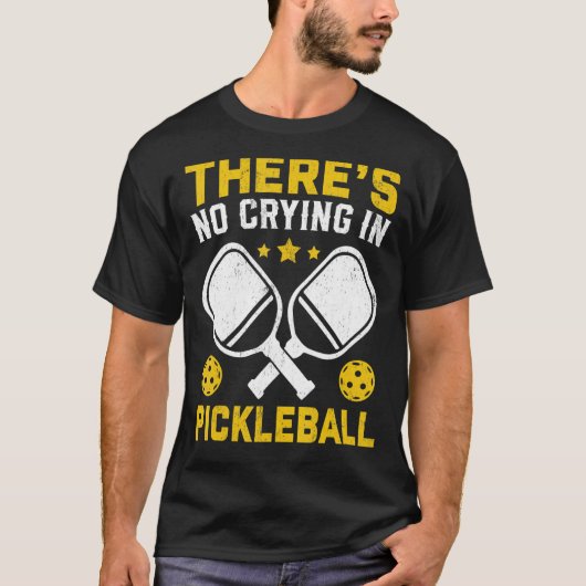 Er is geen droging in Pickleball Pickle Playe T-shirt (Voorkant)
