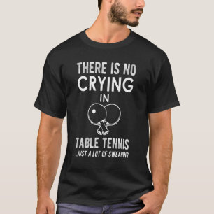 Er is geen droging in Tennis, maar een hoop van T-shirt