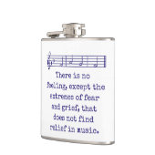 Er is geen eigenschap - muziekprijsopgave heupfles (Links)