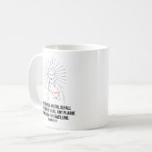 Er is geen enkel kwaad dat de Christelijke Koffiemok (Voorkant links)