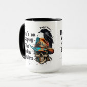 Er is geen Escaping Brenda K Davies Shadow Realms Mok (Voorkant links)