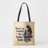 Er is geen Escaping Brenda K Davies Shadow Realms Tote Bag (Voorkant)