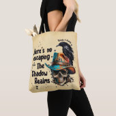 Er is geen Escaping Brenda K Davies Shadow Realms Tote Bag (Dichtbij)