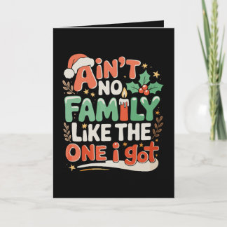 Er Is Geen Familie Als De Familie Die Ik Heb Kerst Kaart