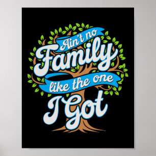 Er is geen familie zoals degene die ik bij Reunion Poster