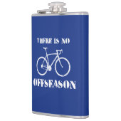 Er is geen fietsseizoen heupfles (Links)