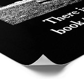 Er is geen fregat _ Emily Dickinson - de kunstdruk Poster (Hoek)