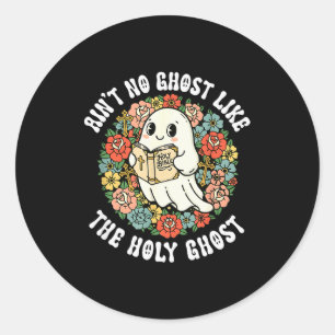 Er is geen geest zoals de Heilige Geest Jezus Chri Ronde Sticker