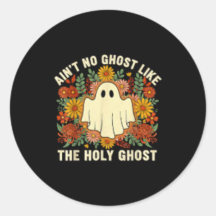 Er is geen geest zoals de Heilige Geest Kerstmis Ronde Sticker