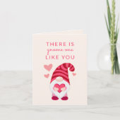 Er is geen Gnome zoals jij Valentijnskaart klaslok Kaart (Voorkant)