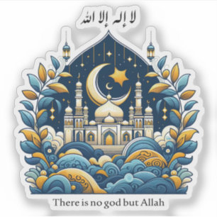 Er is geen god dan Allah Sticker
