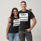 Er is geen gratis lunch! t-shirt (Unisex)