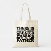 ER IS GEEN GROTERE WARRIOR DAN EEN MOEDER. TOTE BAG (Achterkant)