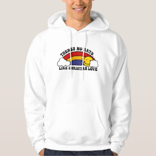 Er is geen haat zoals Christelijke regenboog Hoodie