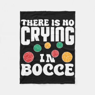 Er Is Geen Huilen Bij Bocce Italiaans Grasbowlen P Fleece Deken