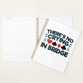 Er is geen huilen in Bridge Funny Card Game Planner (Display)