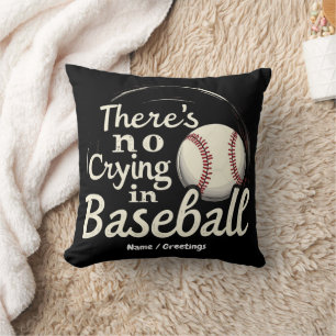 Er Is Geen Huilen in Honkbal Een Grappige Speldag  Kussen