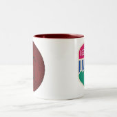 Er is geen IGPPCamp Lake Monster Tweekleurige Koffiemok (Center)