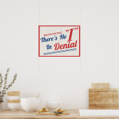 Er is geen "ik" in ontkenning poster (Keuken)