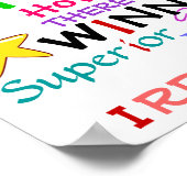 Er is geen "ik" in TEAM, ECHTER ... Poster (Hoek)