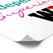 Er is geen "ik" in TEAM, ECHTER ... Poster (Hoek)